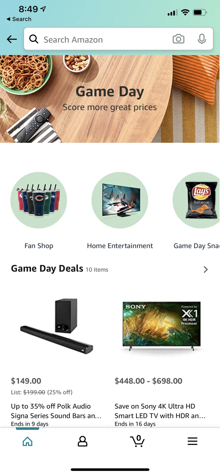 ESPN Amazon Shop